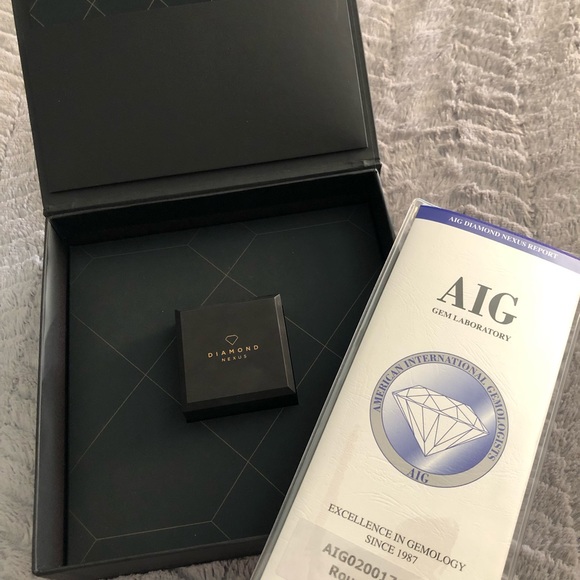 Diamond Nexus Tiffany-Style Solitaire Engagement Ring - Picture 3 of 8